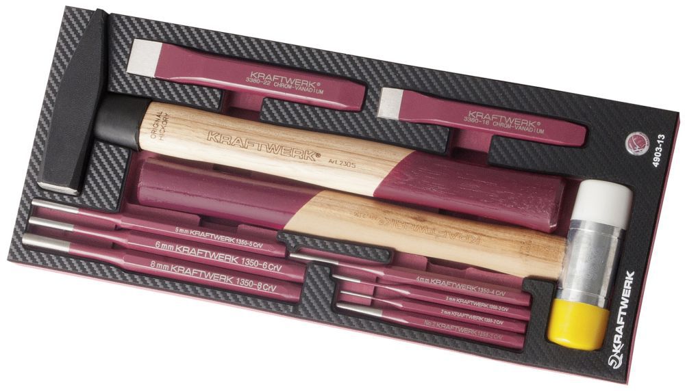 Produktbild KRAFTWERK EVA3 Schlagwerkzeugsatz 11 Teile