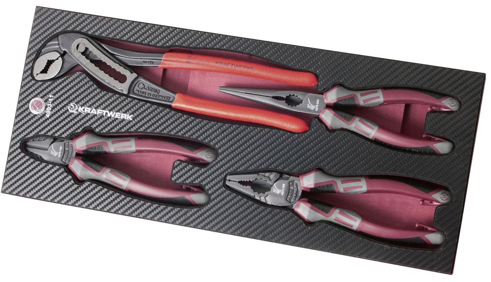 Produktbild KRAFTWERK EVA3 hightech-Zangen-Satz 4 Teile