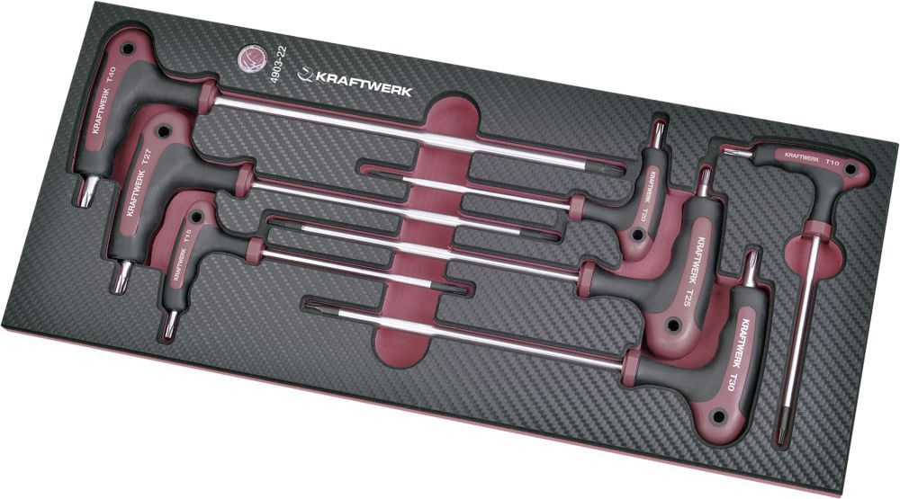 Produktbild KRAFTWERK TX-T-Schraubendreherschale EVA3 7 Teile