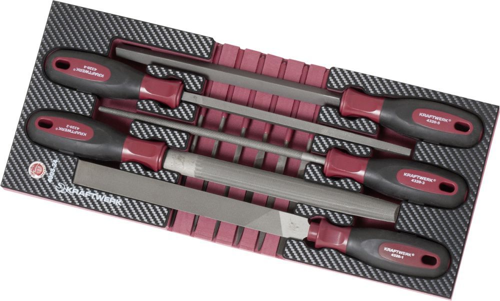 Produktbild KRAFTWERK Feilen Schale Ergokraft 11 Teile bild 1