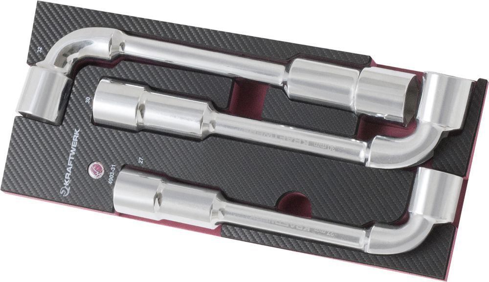 Produktbild KRAFTWERK EVA3 Pfeifenkopfschlüssel-Satz 27-32 mm 3 Teile