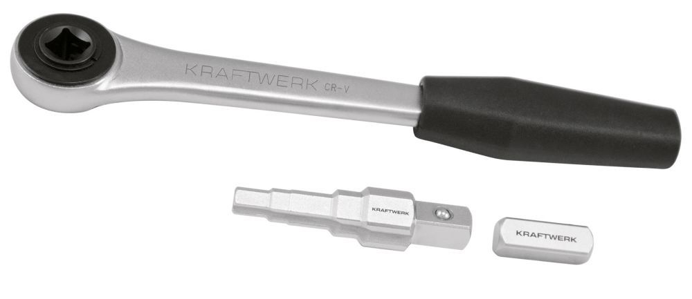 Produktbild KRAFTWERK Umsteckknarre Stufenschlüssel 1/2" Satz 3 Teile