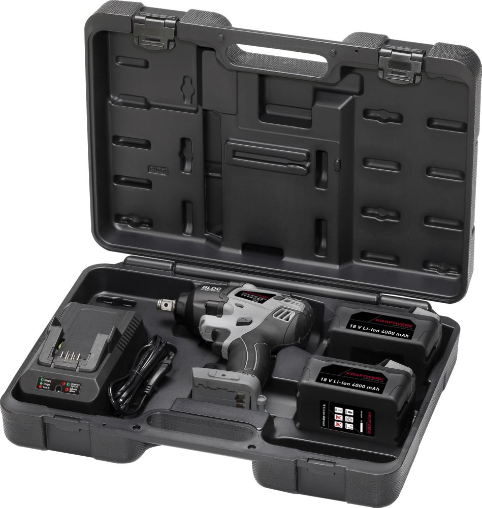 Produktbild Kraftwerk Akku Schlagschrauber Satz 1/2 Zoll 18V 800Nm