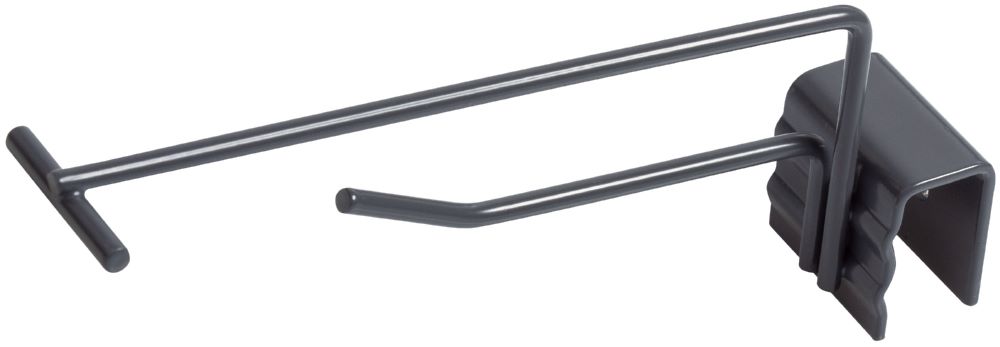 Produktbild Kraftwerk Aufsteck Einfachhaken mit Etikettenträger 4.0 x 100 mm