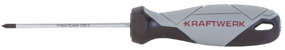 Produktbild Kraftwerk BASIC LINE Schraubendreher PH0 x 75 mm