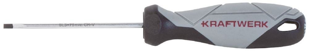 Produktbild Kraftwerk BASIC LINE Schraubendreher Schlitz 3.0 x 75 mm