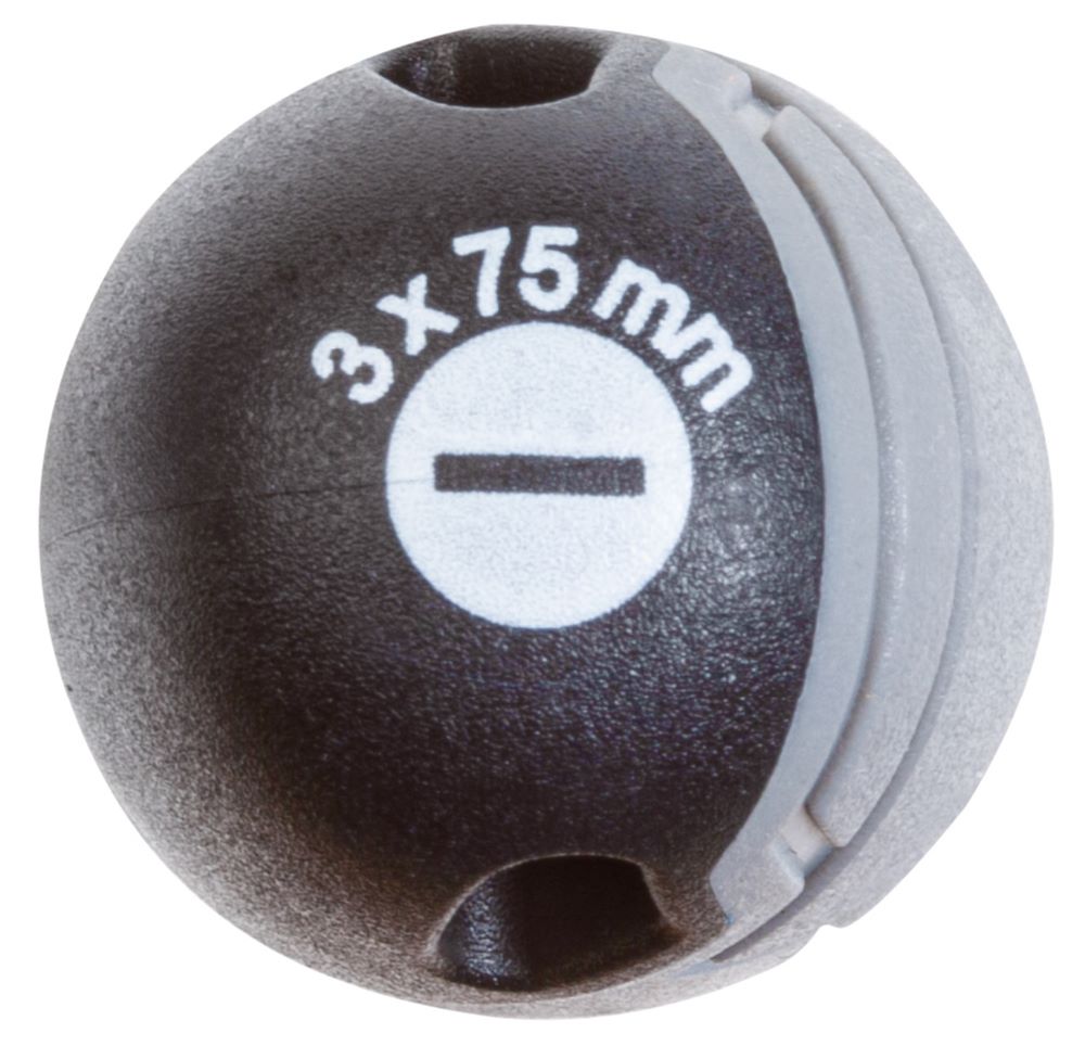 Produktbild Kraftwerk BASIC LINE Schraubendreher Schlitz 3.0 x 75 mm bild 2