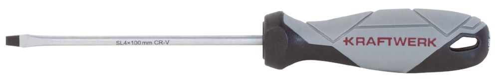 Produktbild Kraftwerk BASIC LINE Schraubendreher Schlitz 4.0 x 100 mm