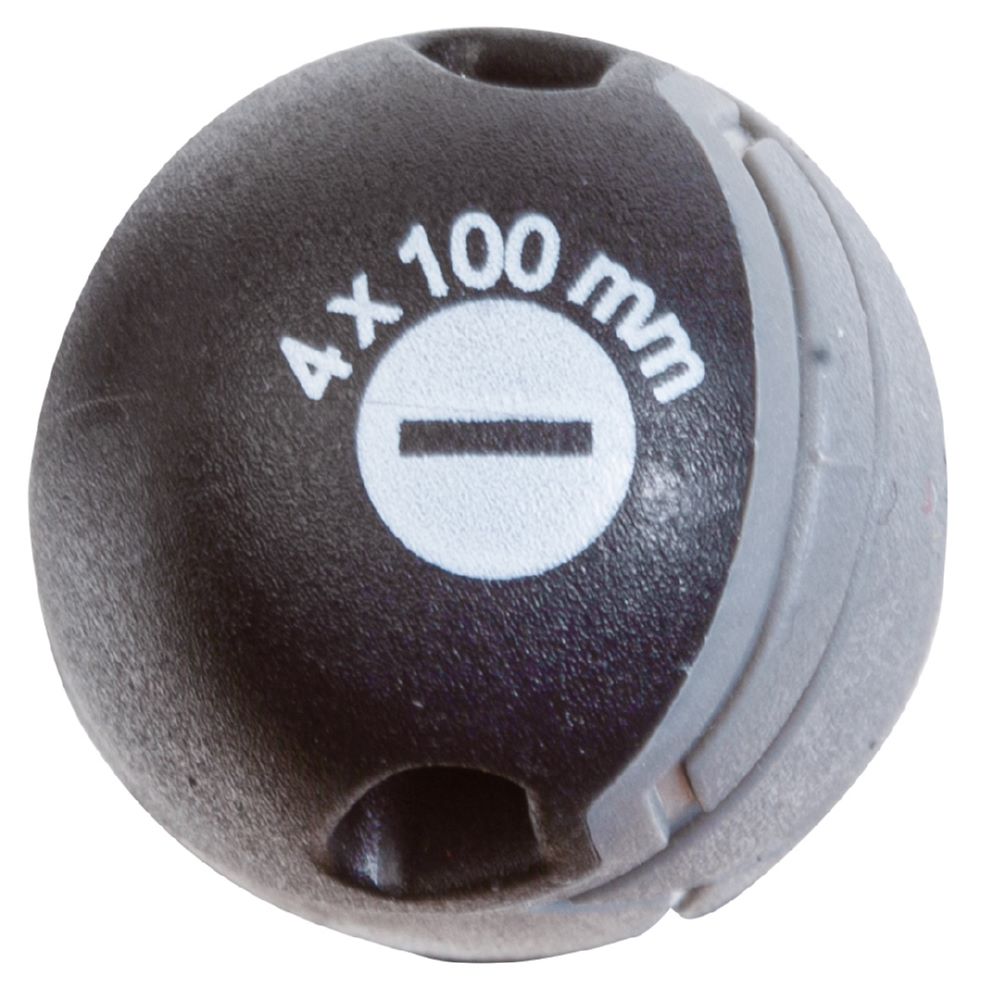 Produktbild Kraftwerk BASIC LINE Schraubendreher Schlitz 4.0 x 100 mm bild 2