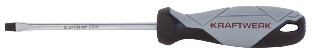 Produktbild Kraftwerk BASIC LINE Schraubendreher Schlitz 5.0 x 100 mm