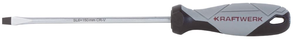 Produktbild Kraftwerk BASIC LINE Schraubendreher Schlitz 6.0 x 150 mm
