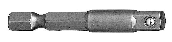 Produktbild Kraftwerk Bit Adapter 1/4 Zoll 50 mm für Stecknüsse 5 Sück