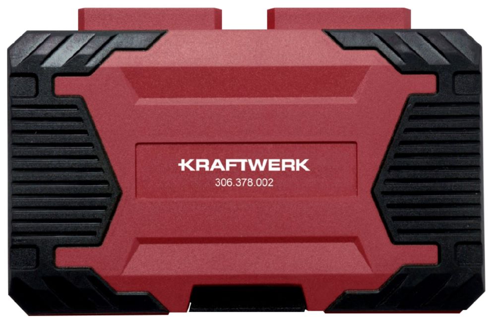 Produktbild Kraftwerk Bit Box Satz 1/4 Zoll 53 teilig bild 2