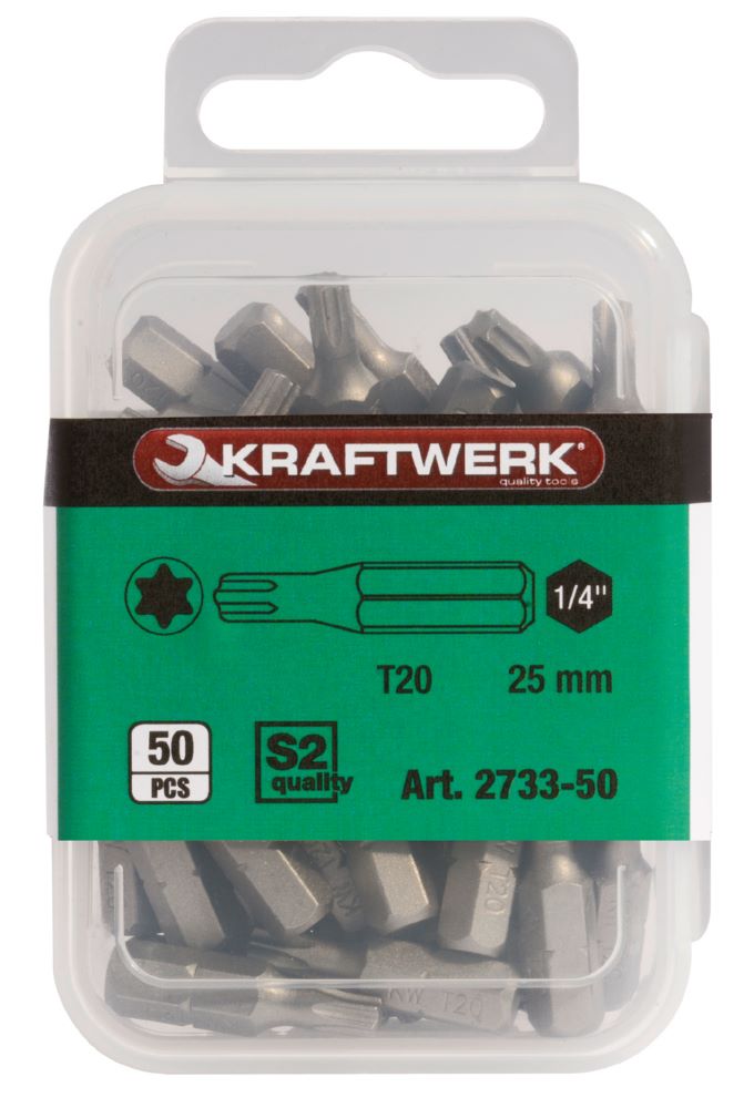 Produktbild Kraftwerk Torx Bit 25 mm T30 1/4 Zoll