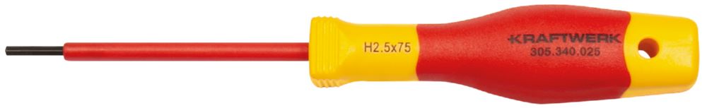 Produktbild Kraftwerk Elektriker Schraubendreher Innensechskant 2.5 mm