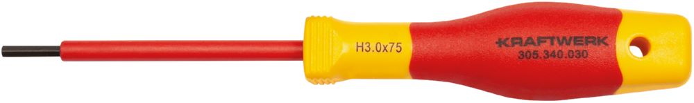 Produktbild Kraftwerk Elektriker Schraubendreher Innensechskant 3 mm