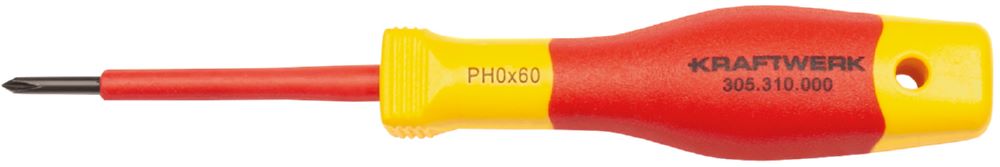 Produktbild Kraftwerk Elektriker Schraubendreher Phillips PH0 bild 1