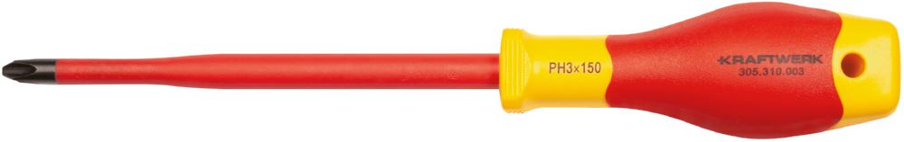 Produktbild Kraftwerk Elektriker Schraubendreher Phillips PH3