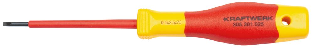 Produktbild Kraftwerk Elektriker Schraubendreher Schlitz 2.5 mm