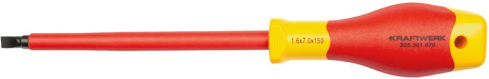 Produktbild Kraftwerk Elektriker Schraubendreher Schlitz 7.0 mm