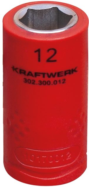 Produktbild Kraftwerk Elektriker Stecknuss 3/8 Zoll 12 mm VDE