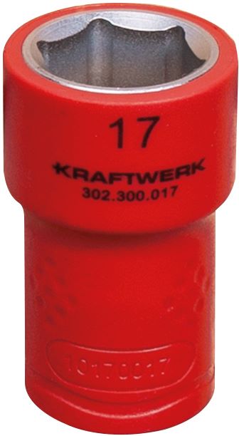 Produktbild Kraftwerk Elektriker Stecknuss 3/8 Zoll 17 mm VDE