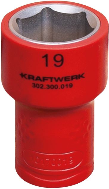 Produktbild Kraftwerk Elektriker Stecknuss 3/8 Zoll 19 mm VDE
