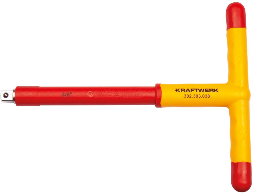 Produktbild Kraftwerk Elektriker T-Griff 200 mm VDE 3/8 Zoll