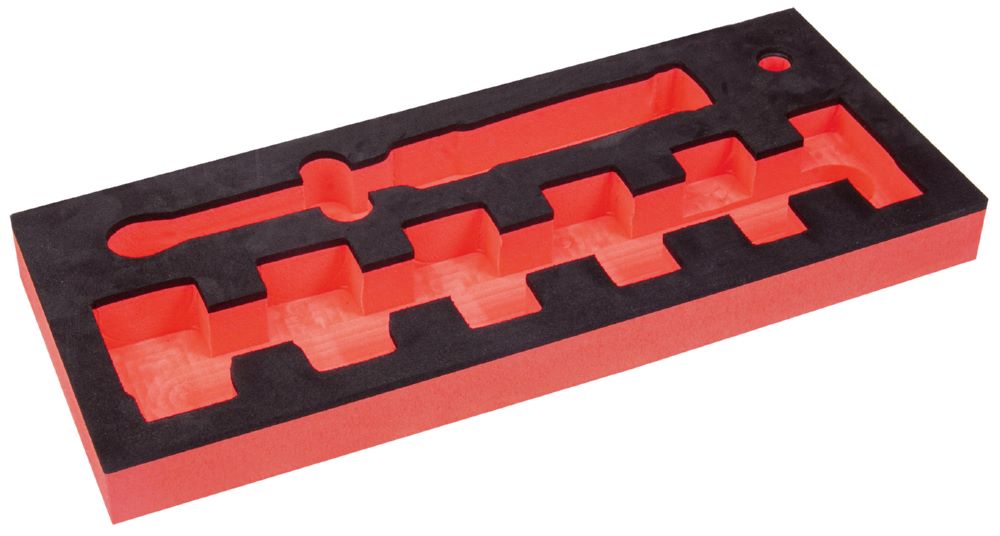 Produktbild Kraftwerk Gefräste Einlage ab 50 Stück ROT