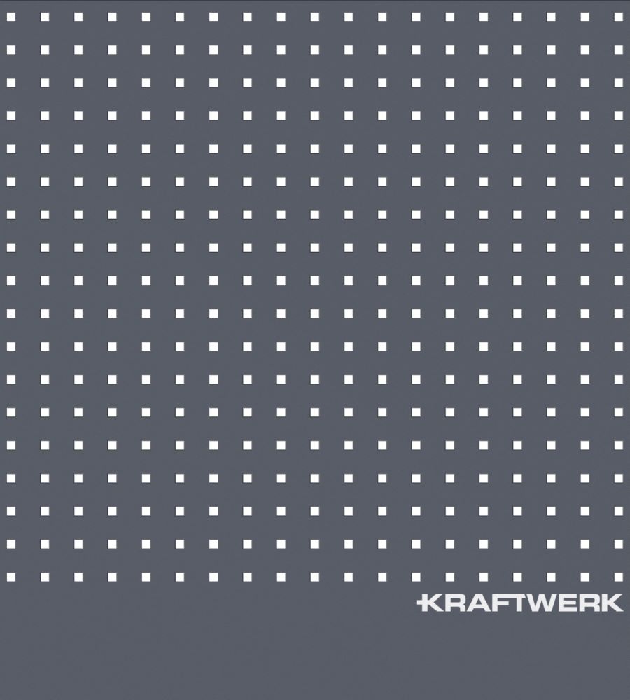 Produktbild Kraftwerk Gelochte Rückwand für Werkstattwagen BT700 800 mm bild 1