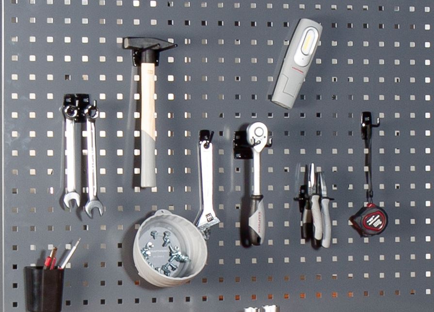 Produktbild Kraftwerk Gelochte Rückwand für Werkstattwagen BT700 800 mm bild 3