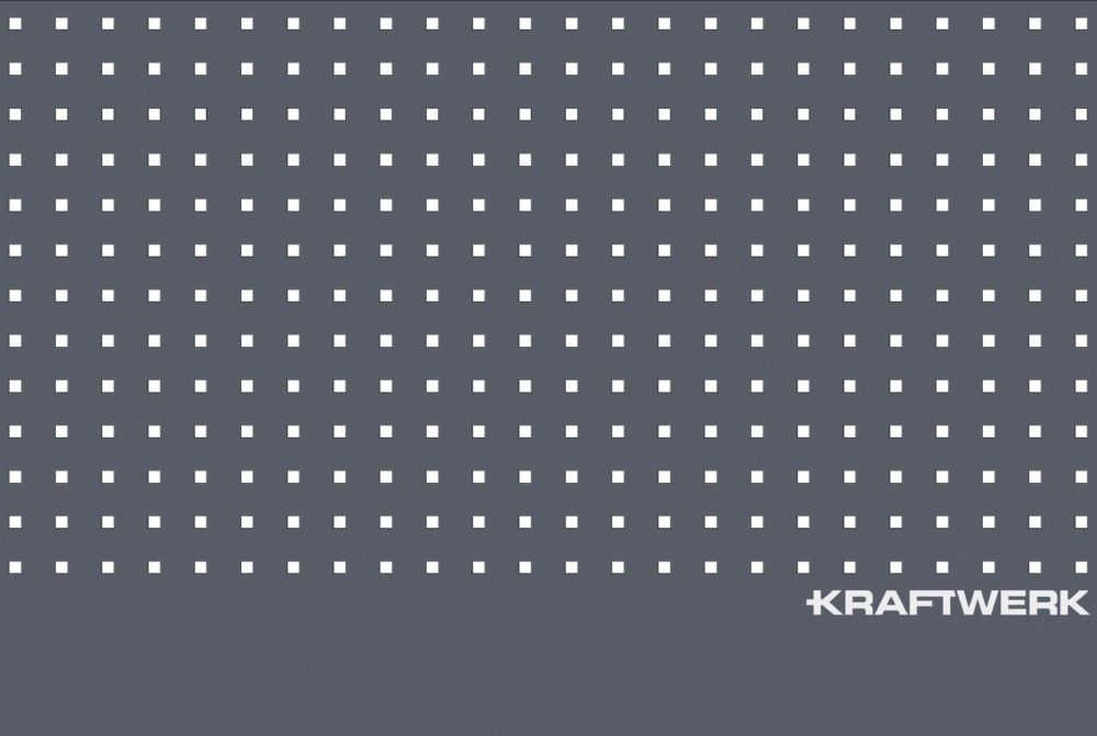 Produktbild Kraftwerk Gelochte Rückwand für Werkstattwagen BT900 600 mm bild 1