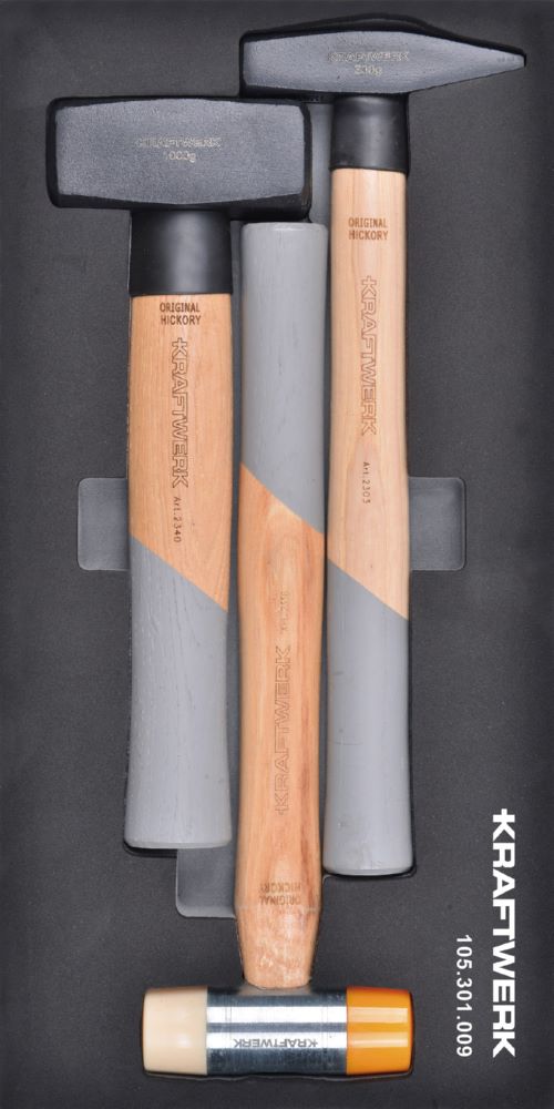 Produktbild Kraftwerk Hammersatz 3 teilig