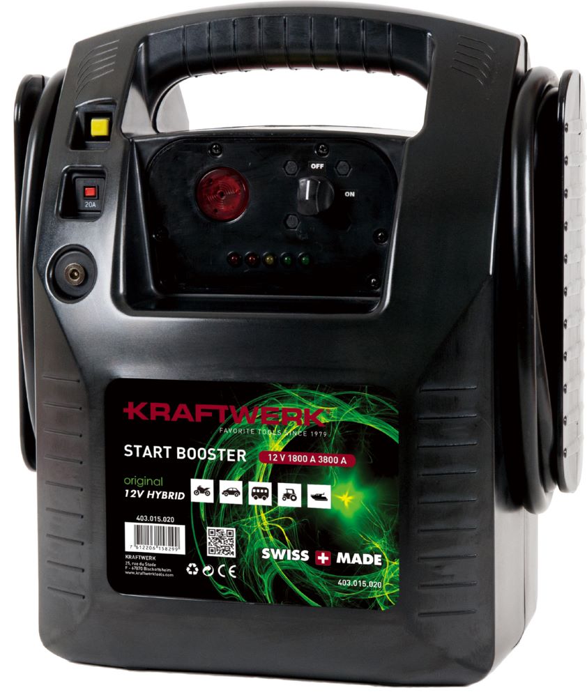 Produktbild Kraftwerk Hybrid Start Booster 12V