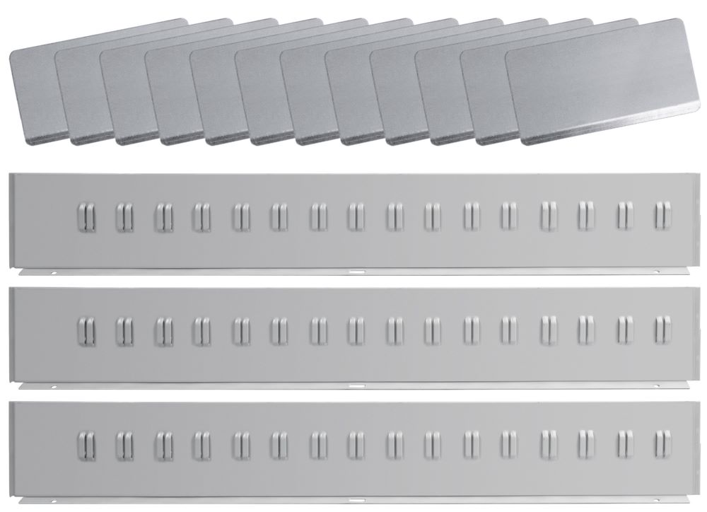 Produktbild KRAFTWERK Einteilungssortiment 16 Fächer Höhe 100 mm 918x459 mm