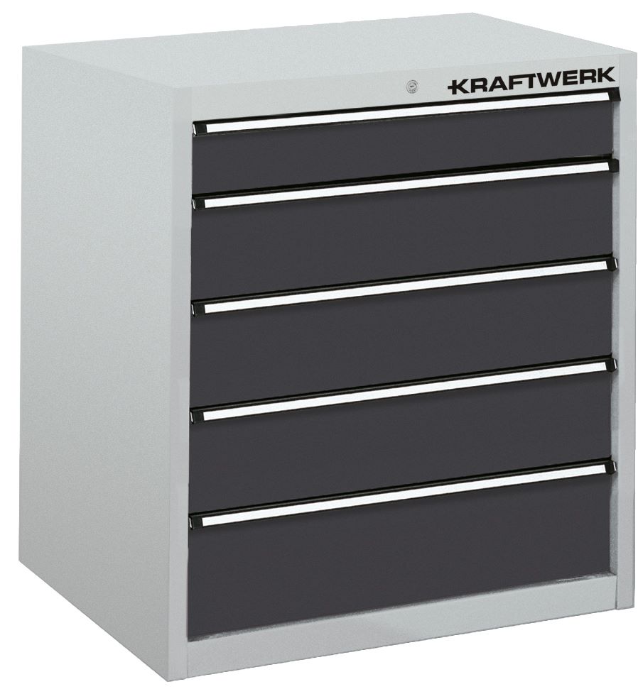Produktbild KRAFTWERK Schubladenschrank 550 mit 5 Schubladen 800x695x695 mm V150