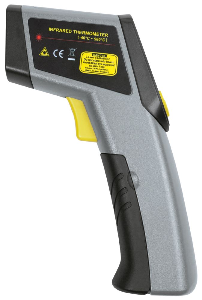 Produktbild Kraftwerk KFZ Infrarot Thermometer bis 580 Grad