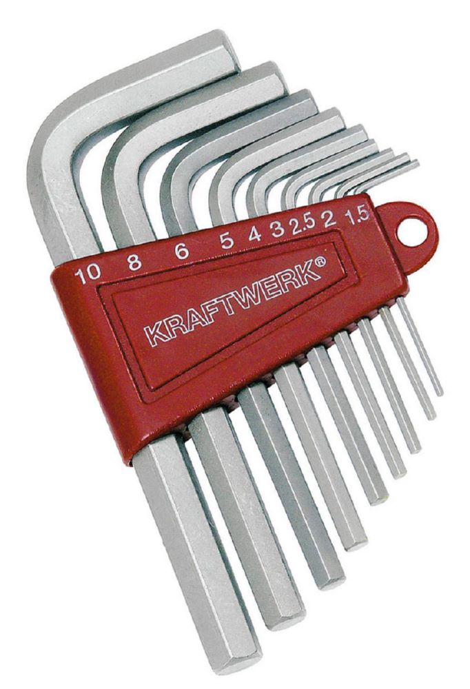 Produktbild Kraftwerk Innen Sechskantschlüsselsatz 1.5 - 10 mm 9 teilig