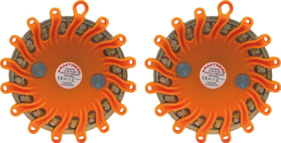 Produktbild Kraftwerk LED Warnleuchte 16 LED 9,6 W mit Batterie
