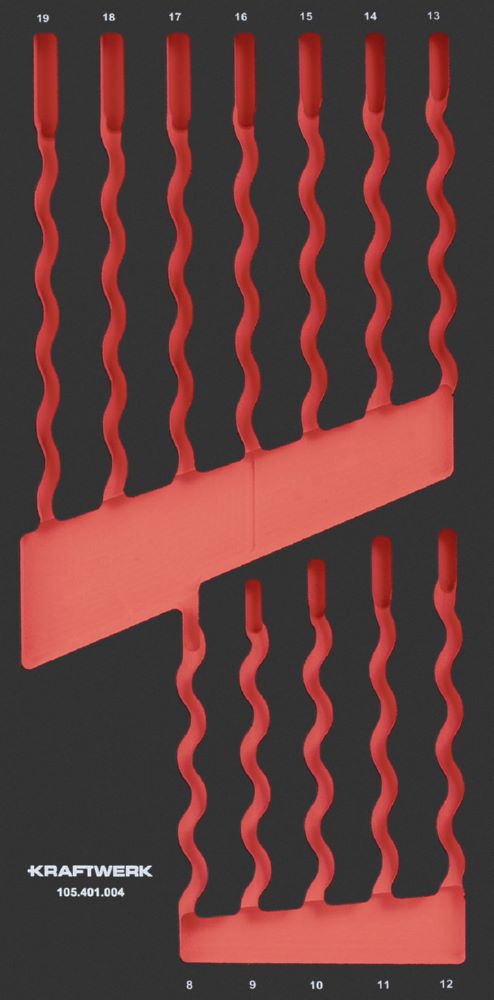 Produktbild Kraftwerk PRO LINE EVA Einlage für Art. 105.401.004 20 x 40 cm leer