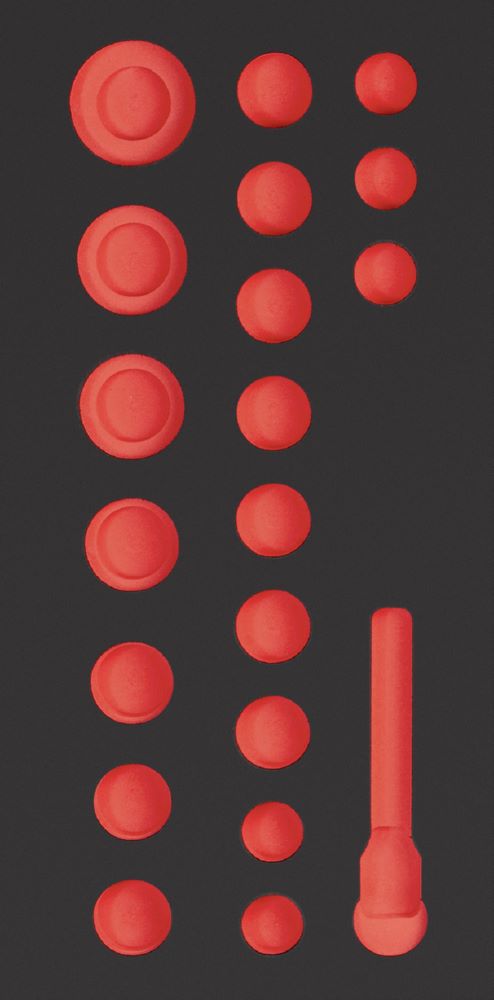 Produktbild Kraftwerk PRO LINE EVA Einlage für Art. 105.401.028 20 x 40 cm leer