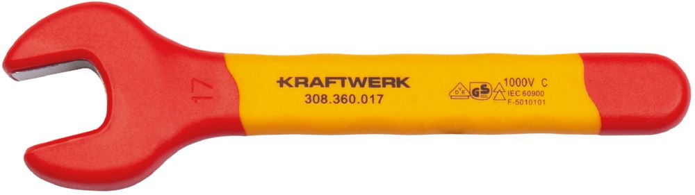 Produktbild Kraftwerk Maulschlüssel 17 mm VDE
