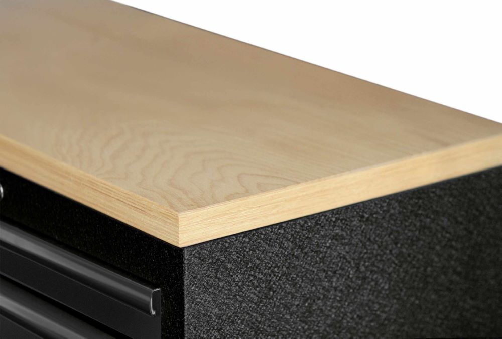 Produktbild MOBILIO Black 3er Werkstattschrank System schwarz Buche bild 2