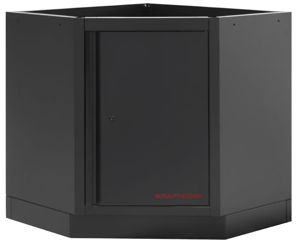 Produktbild MOBILIO Black 3er Werkstattschrank Eckelement Platte aus Buche bild 8