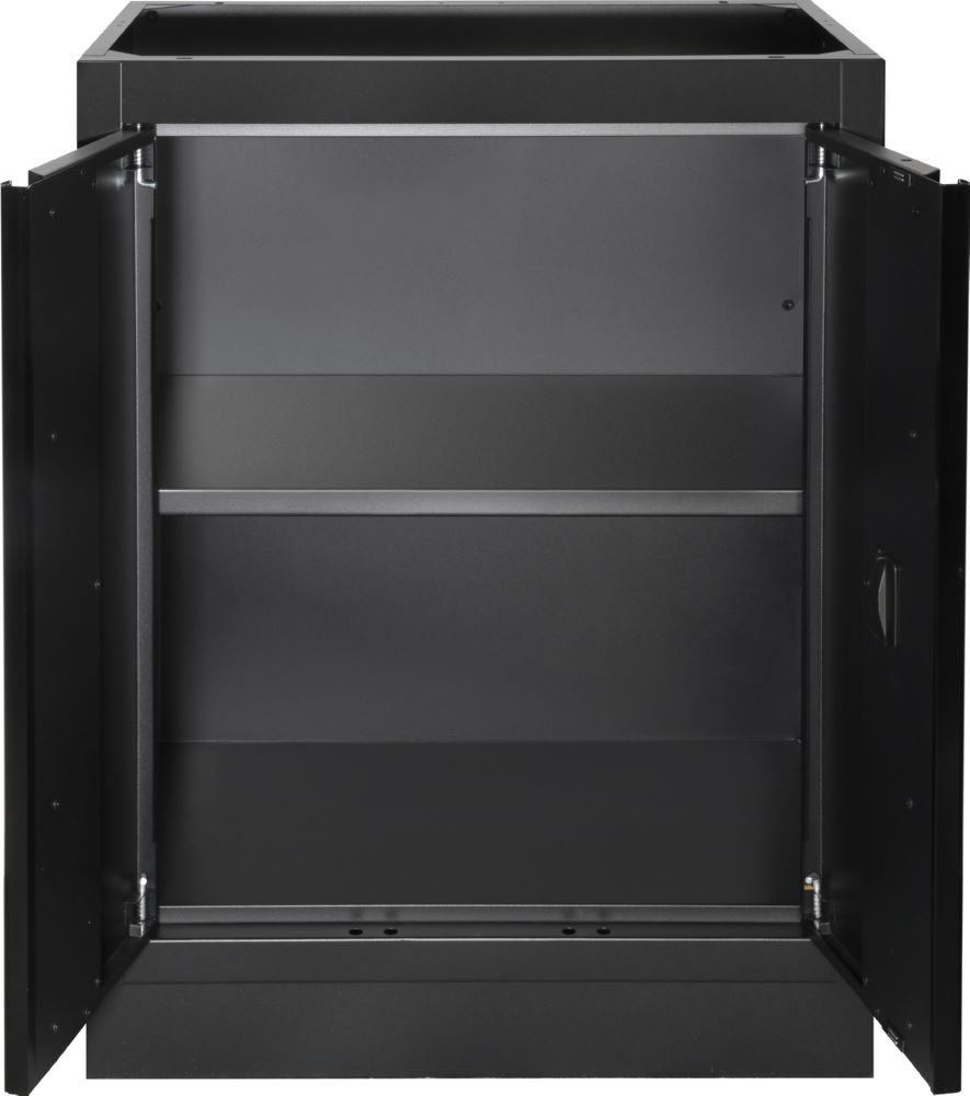 Produktbild MOBILIO Black 3er Werkstattschrank Eckelement Edelstahl 430 bild 7