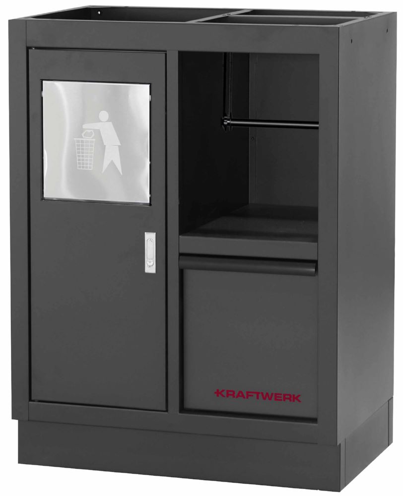 Produktbild MOBILIO Black 8er Werkstattschrank Platte aus Edelstahl 430 bild 6