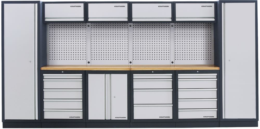 Produktbild Kraftwerk MOBILIO-EX 6er Komplett-Kombi mit Lochwand in Buche