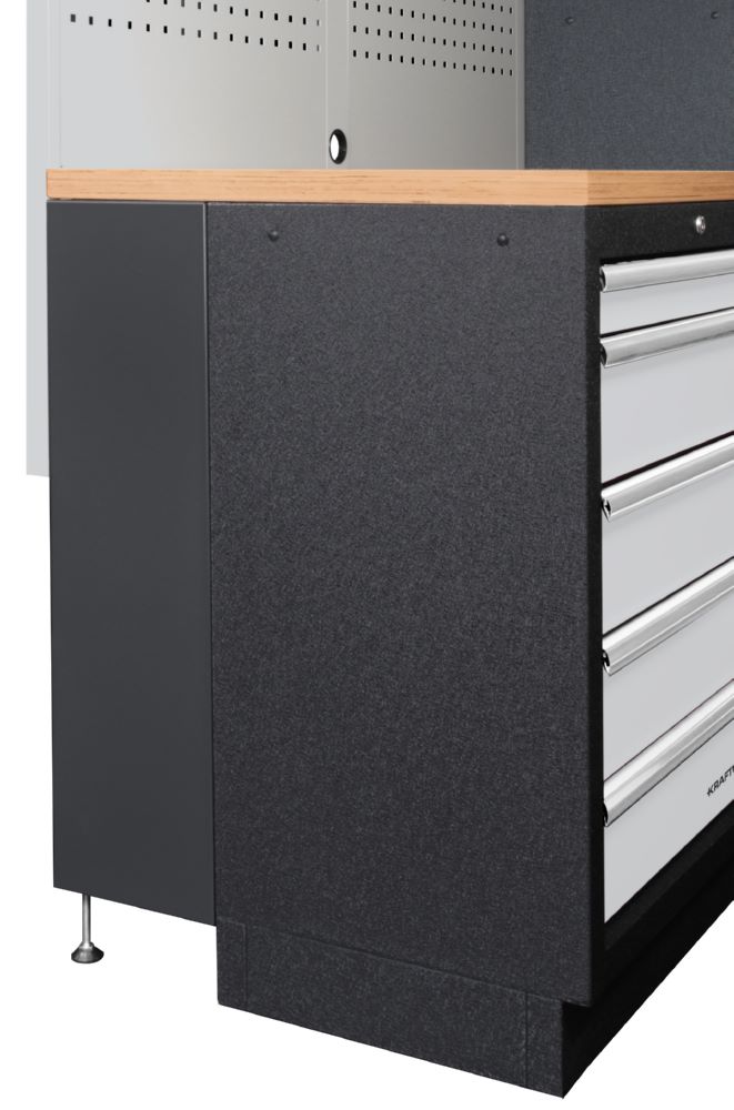 Produktbild Kraftwerk 4er Komplett Kombi mit Lochwand Mobilio-Ex Länge 2955 mm Buche bild 2