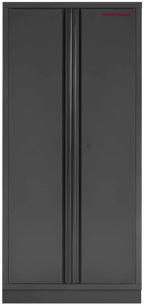 Produktbild Kraftwerk MOBILIO Black Hochschrank 2-türig Flügeltürschrank Werkzeugschrank