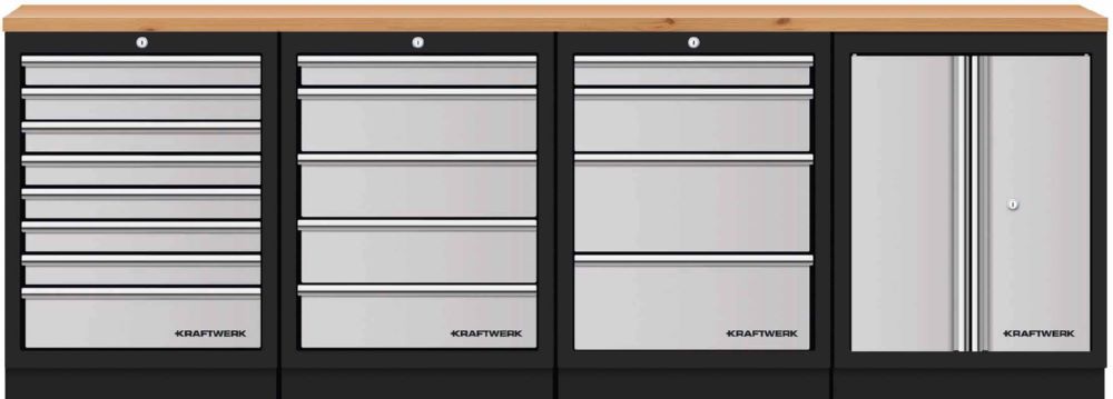 Produktbild Kraftwerk MOBILIO 4er Standard Kombi Buche Multiplex